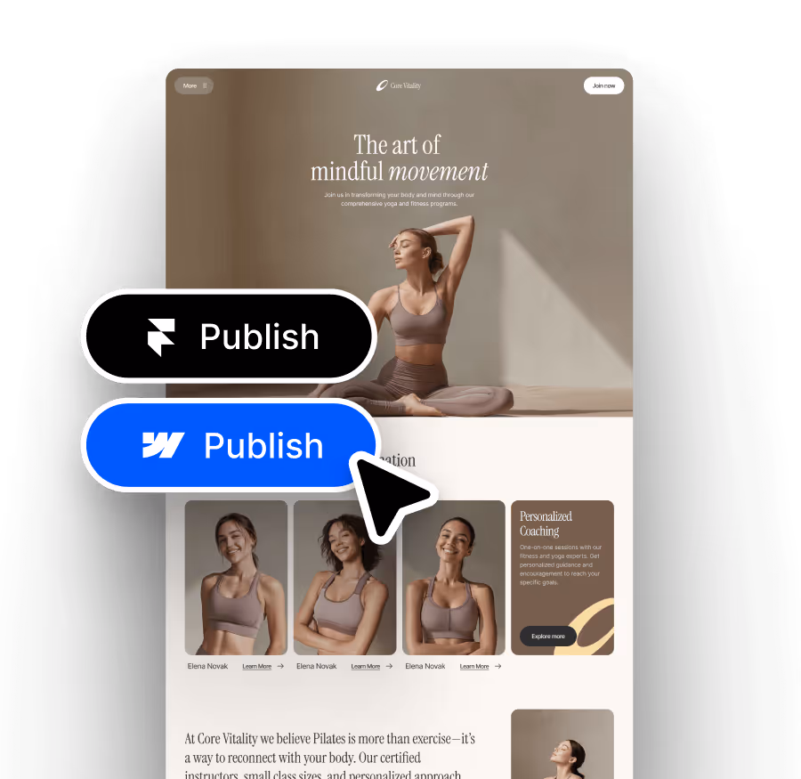 Publish to your domain